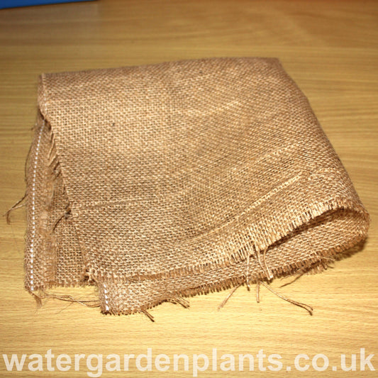 A folded hessian square